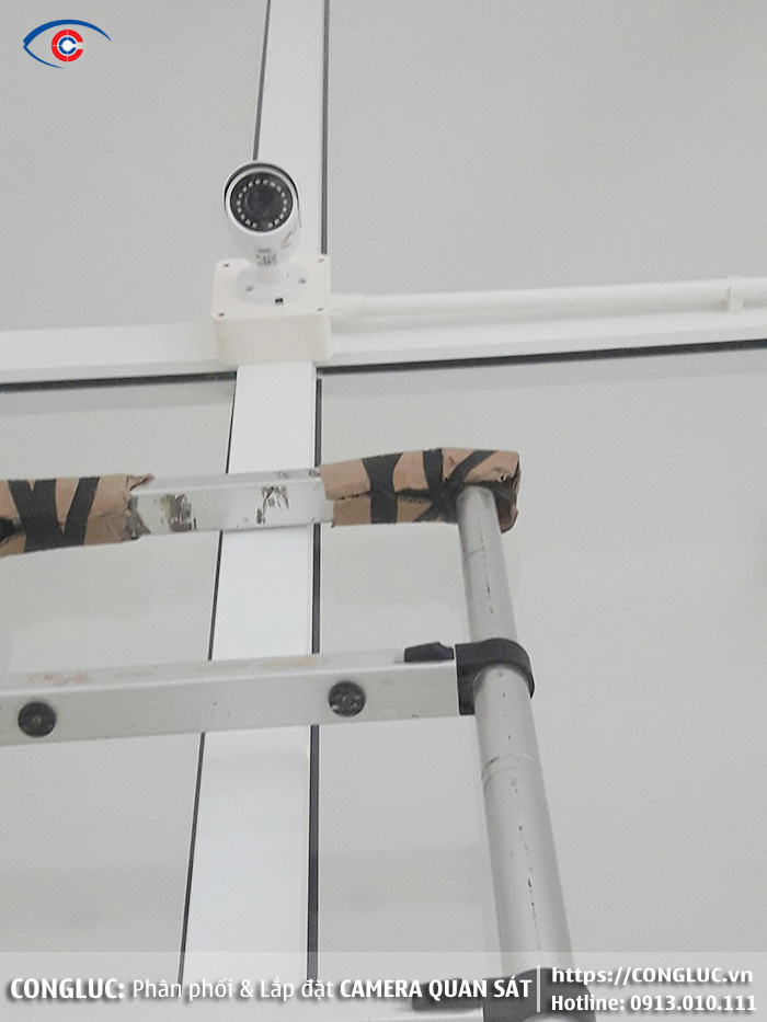 lắp đặt camera giám sát nhà máy nước sạch vsip thủy nguyên