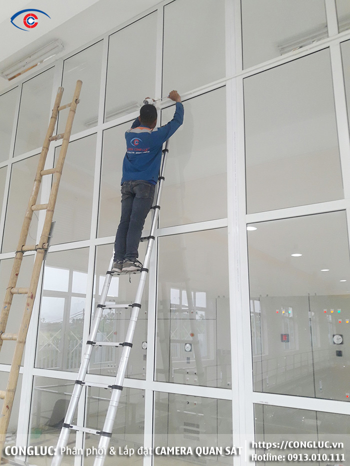 lắp đặt camera nhà máy nước sạch vsip thủy nguyên