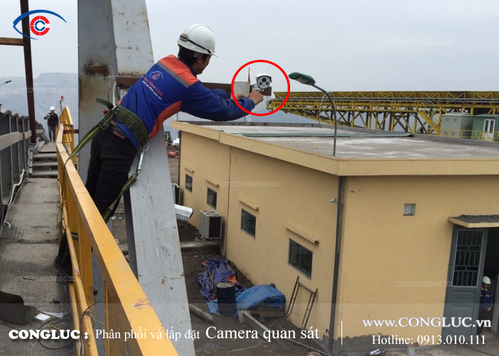 Lắp đặt camera giám sát chính hãng tại Hải Phòng