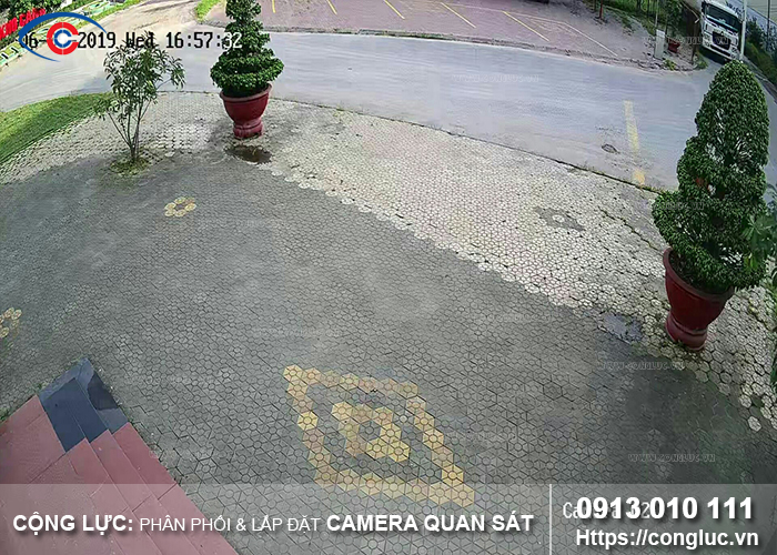 hình ảnh camera quan sát tại chi nhánh công ty hóa dầu quân đội mipec 376 hùng vương hải phòng