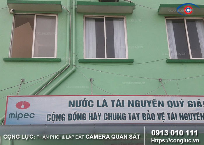 lắp đặt hệ thống camera tại chi nhánh công ty cp hóa dầu quân đội mipec hải phòng