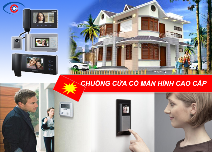 Cung cấp chuông cửa có hình cao cấp tại Hải Phòng