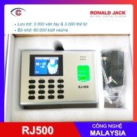 mừng 30/4 và 1/5 máy chấm công giảm 10% máy chấm công ronald jack rj500
