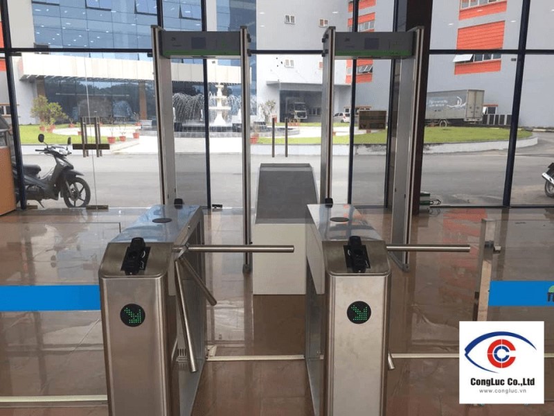 Cộng lực cung cấp và thi công lắp đặt hệ thống cổng dò kim loại tự động