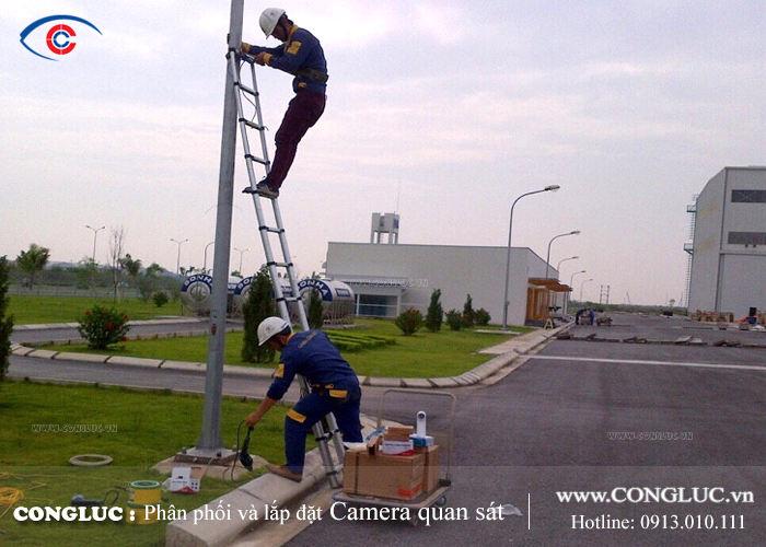 Lắp đặt camera nhà xưởng ,nhà máy xí nghiệp tại hải phòng