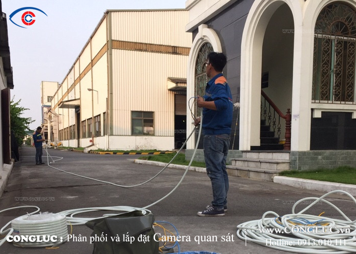 Lắp đặt camera giám sát cho công ty uy tín