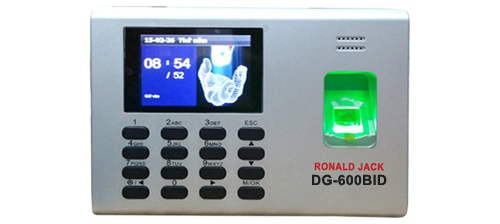 Lắp đặt máy chấm công Ronald Jack DG600BID tại Hải Phòng