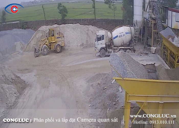 Lắp đặt camera giám sát tại công ty Quốc An Bắc Giang