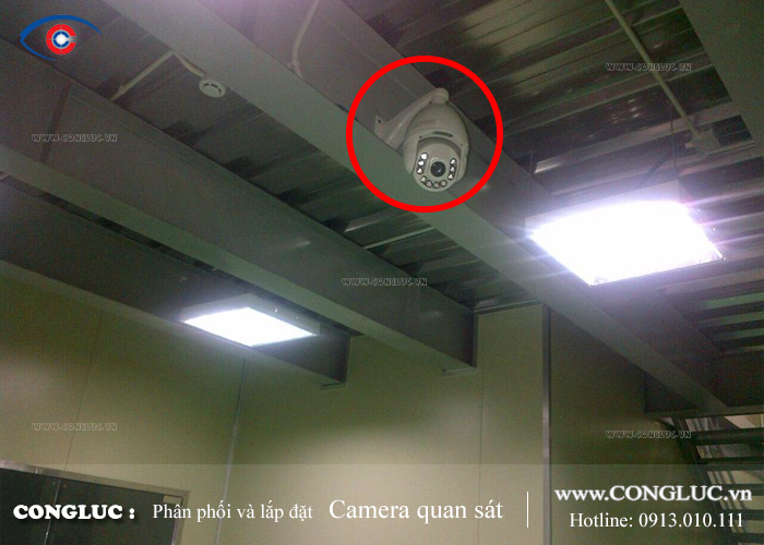 Lắp đặt camera IP Speed Dome Samsung tại Bắc Ninh