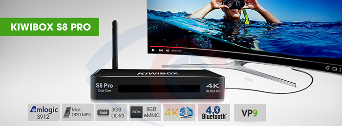 kiwibox s8 pro chính hãng tại Hải Phòng