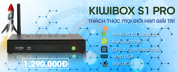 Bán đầu Kiwibox s1 pro giá rẻ