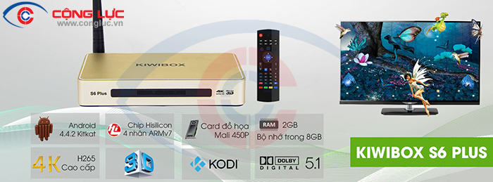 Bán đầu Kiwibox S6 Plus giá rẻ tại Hải Phòng