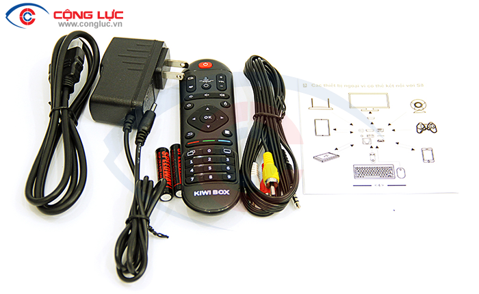 Phụ kiện đầu kiwibox s8 chính hãng