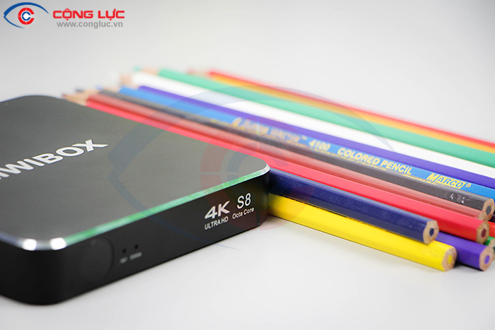 Đầu android tv box kiwibox s8 giá rẻ