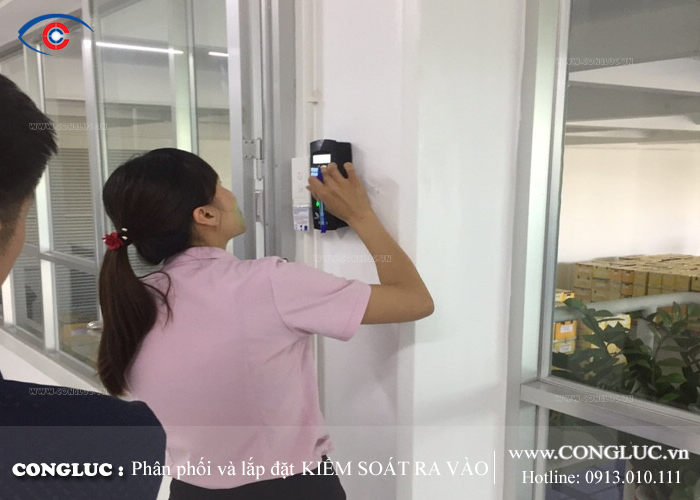 Lắp kiểm soát ra vào khu công nghiệp Vsip Hải Phòng