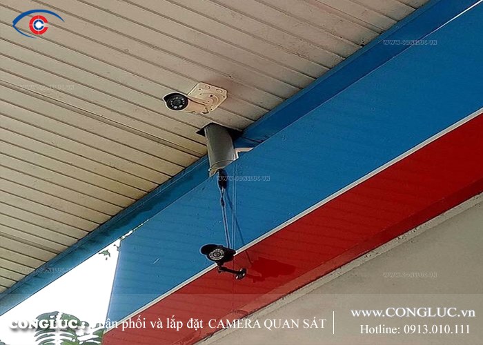 Lắp đặt camera quan sát tại trạm xăng dầu