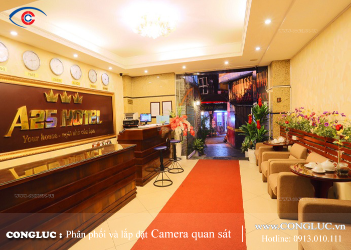 Lắp đặt camera giám sát an ninh nhà nghỉ khách sạn