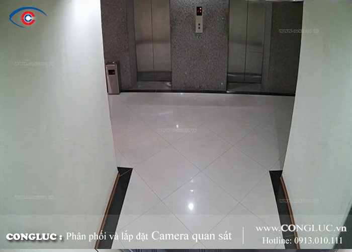 Lắp camera giám sát cho thang máy tòa nhà cao tầng