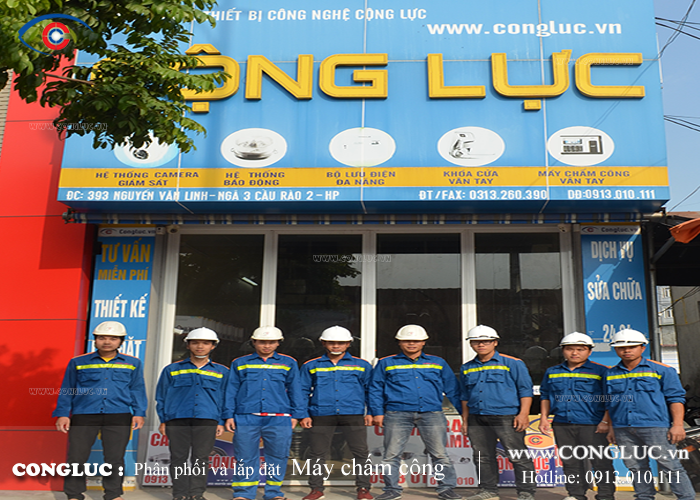 Công ty lắp đặt máy chấm công hàng đầu Hải Phòng
