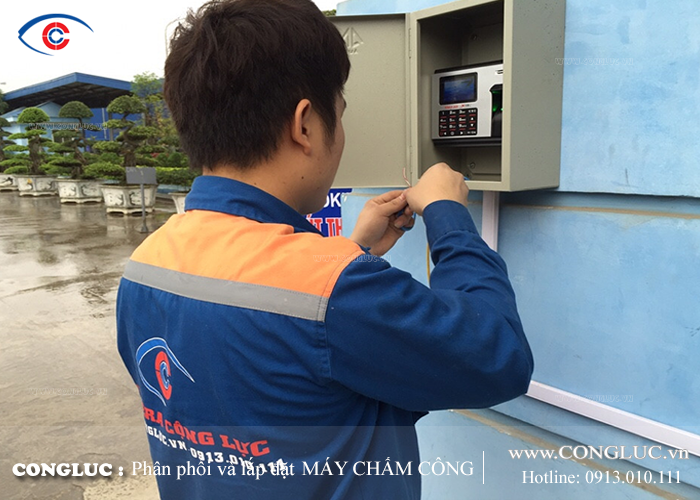 thợ lắp máy chấm công giỏi nhất hải phòng