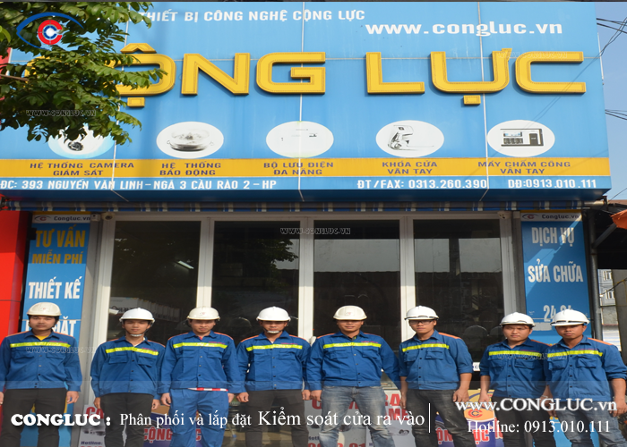 Nhà thầu lắp đặt kiểm soát cửa ra vào siêu thị chuyên nghiệp tại Hải Phòng