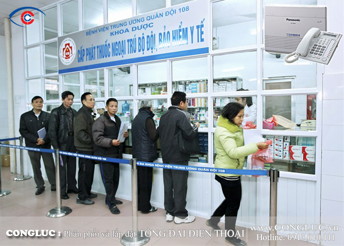 Lắp đặt tổng đài điện thoại nội bộ trong bệnh viện