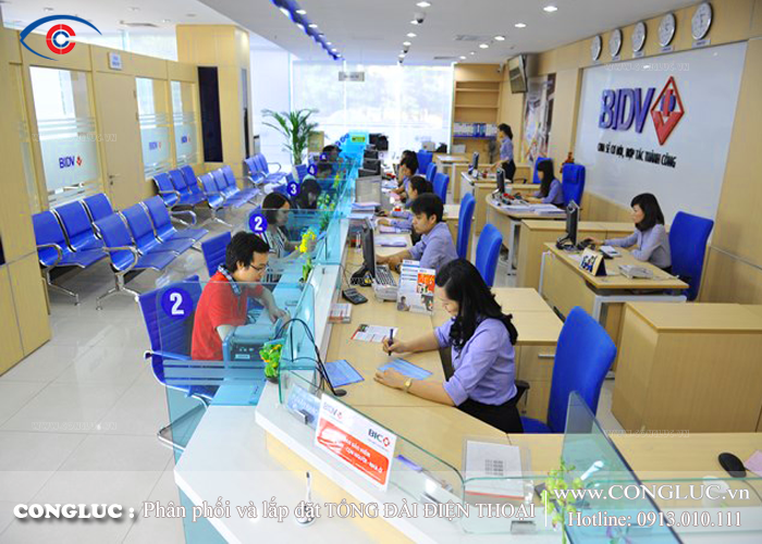 Lắp đặt tổng đài điện thoại nội bộ cho ngân hàng
