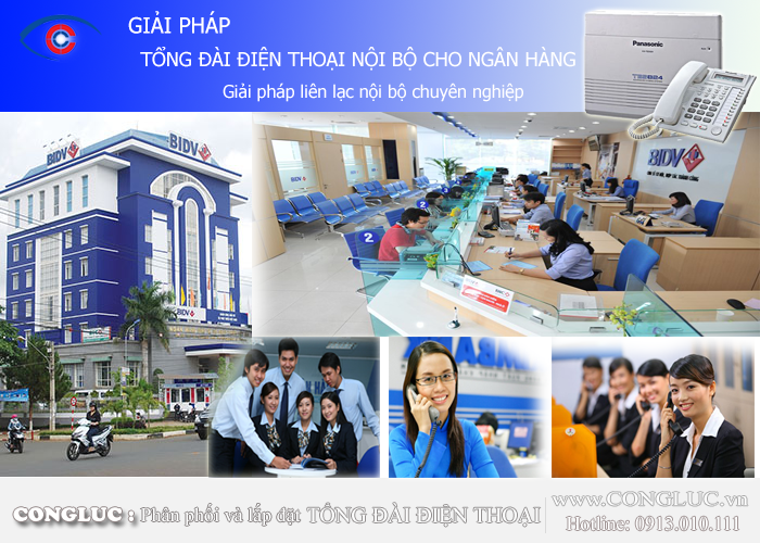 Giải pháp tổng đài điện thoại nội bộ dành cho ngân hàng