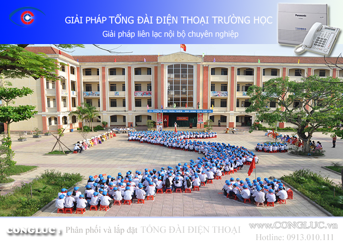 Giải pháp lắp đặt tổng đài điện thoại nội bộ cho trường học