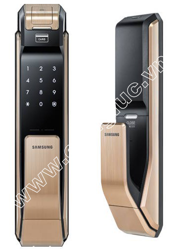 khóa cửa vân tay samsung shs p718 được ưa chuộng nhất hiện nay