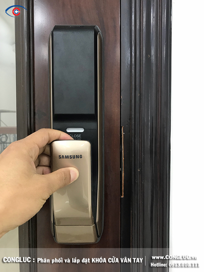 lắp đặt khóa cửa vân tay giá rẻ tại hải phòng 3