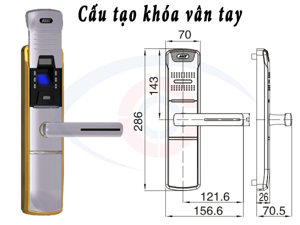 Sửa khóa cửa vân tay thay khóa cơ