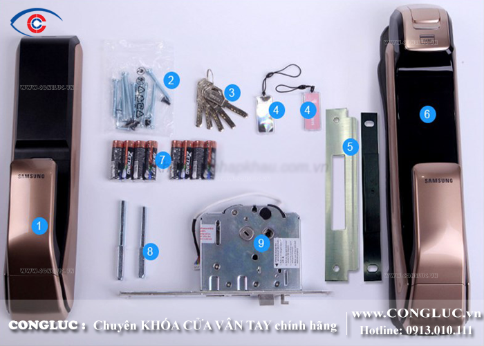 Lắp đặt khóa cửa vân tay uy tín tại Hải Phòng
