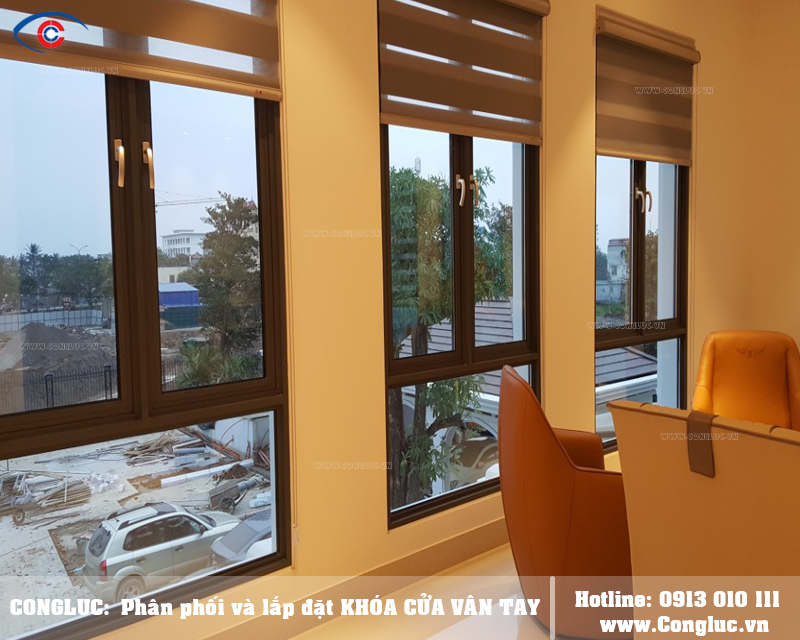 Lắp khóa vân tay cho công ty cổ phần đầu tư Sao Đỏ Hải Phòng