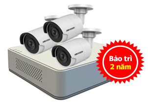 Lắp trọn bộ 3 camera quan sát