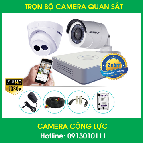 Khuyến mãi lắp đặt trọn bộ camera quan sát 30.04.2018