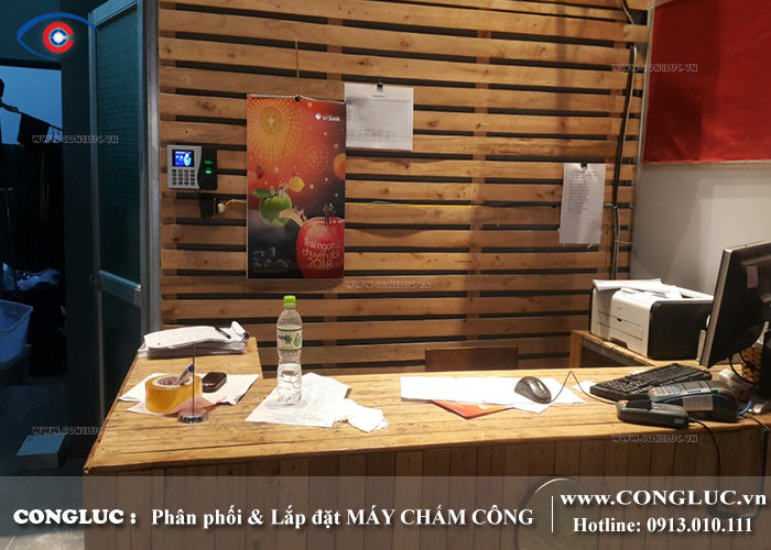 Lắp máy chấm công ở Hạ Long Quảng Ninh nhà hàng Kong Hải Sản