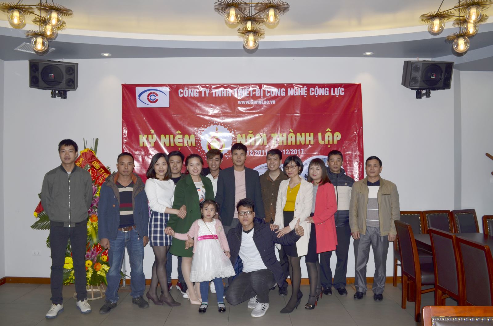 kỷ niệm 6 năm thành lập công ty cộng lực