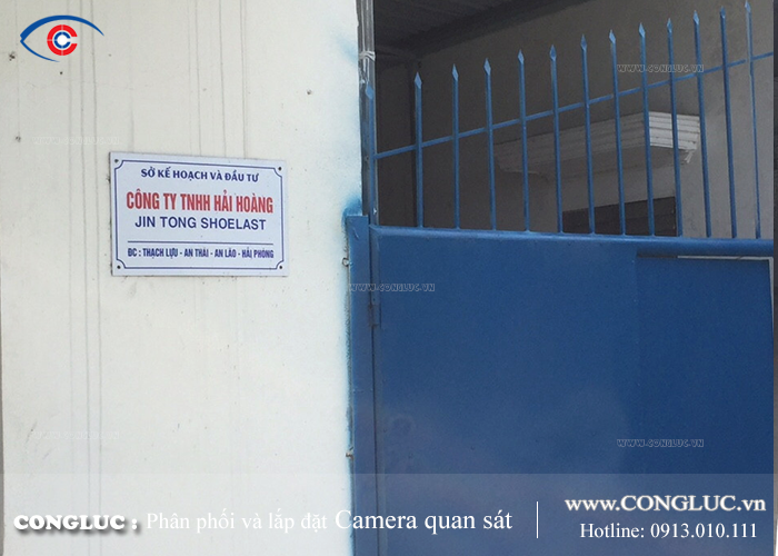 Lắp đặt camera quan sát tại Hải Phòng công ty Hải Hoàng