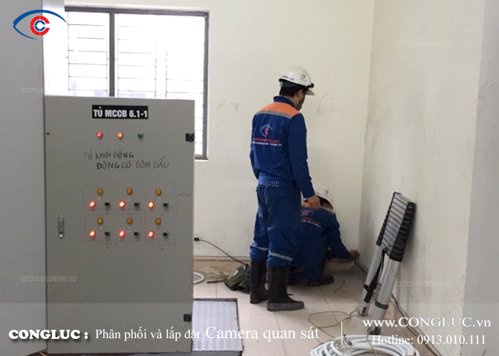Lắp đặt camera quan sát công ty Hoàng Cầu Hải An, Hải Phòng