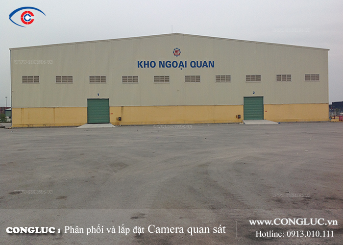 Lắp đặt camera quan sát tại Hải An Hải Phòng - Công ty Hoàng Thành