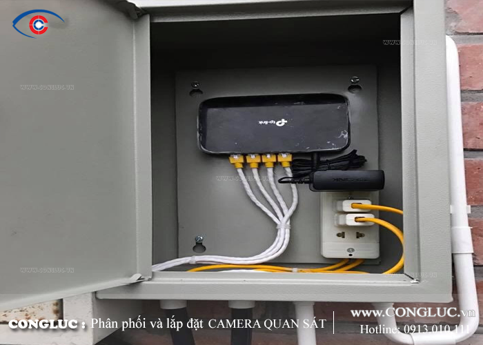 Lắp camera quan sát nhà máy tại Hải Phòng công ty nhựa Phú Lâm