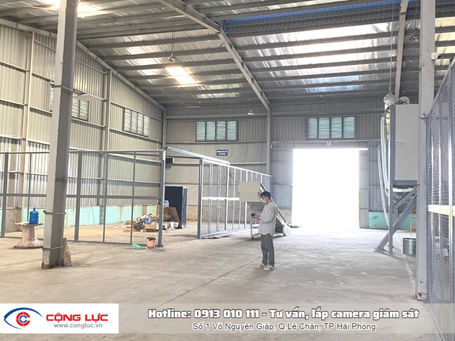 lắp camera ip hikvision tại công ty RE-TECK thuỷ nguyên hải phòng 1