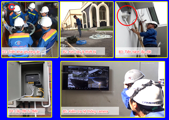 Lắp đặt camera quan sát uy tín chuyên nghiệp tại Hải Phòng