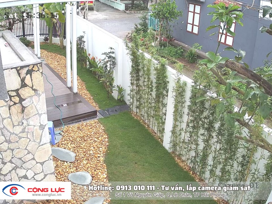 Lắp đặt camera giám sát nhà riêng tại Dương Kinh Hải Phòng 9