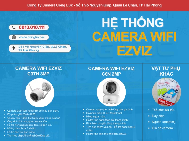 Lắp trọn bộ camera wifi không dây cho gia đình anh Phượng tại Ngã Tư Long Thành