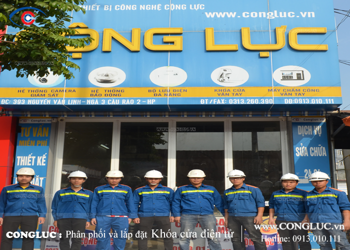 Đơn vị lắp đặt khóa cửa điện tử uy tín tại Hải Phòng