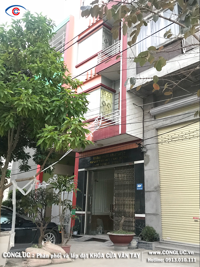 Lắp khóa thẻ từ khách sạn Adel 1800wcl tại Văn Cao