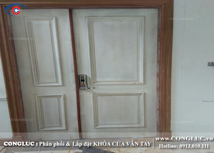 Lắp khóa cửa vân tay tại Khu công nghiệp Đình Vũ Hải Phòng