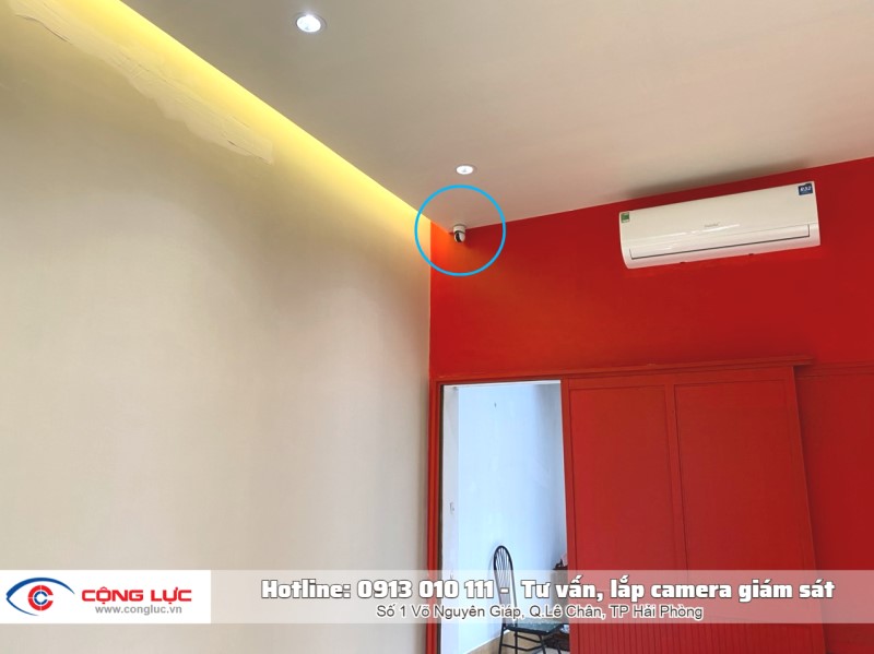 Lắp camera và máy chấm công cho cửa hàng trà sữa đô đô số 266 trần nguyên hãn hải phòng 3
